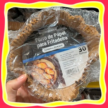 Forro Descartável Redondo AirFryer