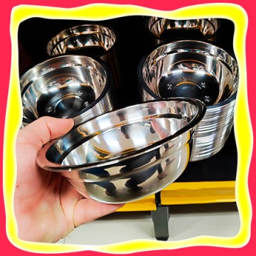 Tigela Redonda Funda Inox