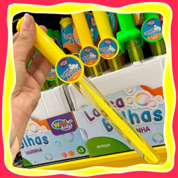 Brinquedo Lança Bolhas
