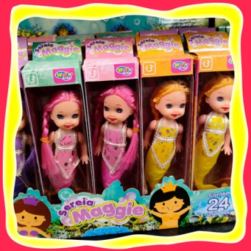 Brinquedo Boneca Sereia Maggie